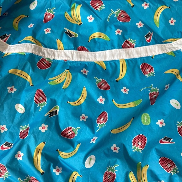 Nike Blue Fruit Print Windbreaker Jacket - Picture 8 of 8